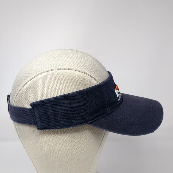 NST Nautica Sport Tech Slideback Visor Hat Blue One Size Embroidered - Picture 5 of 9